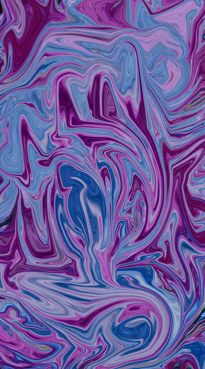 Modern Art Purple And Blue Abstract Painting Painting Image Free Photo